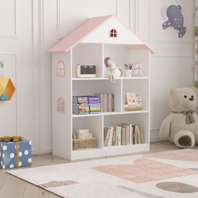 Kinderregal Vipsali 107x83x30 cm [en.casa]