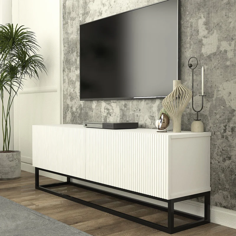 TV-Lowboard Verpsboga [en.casa]