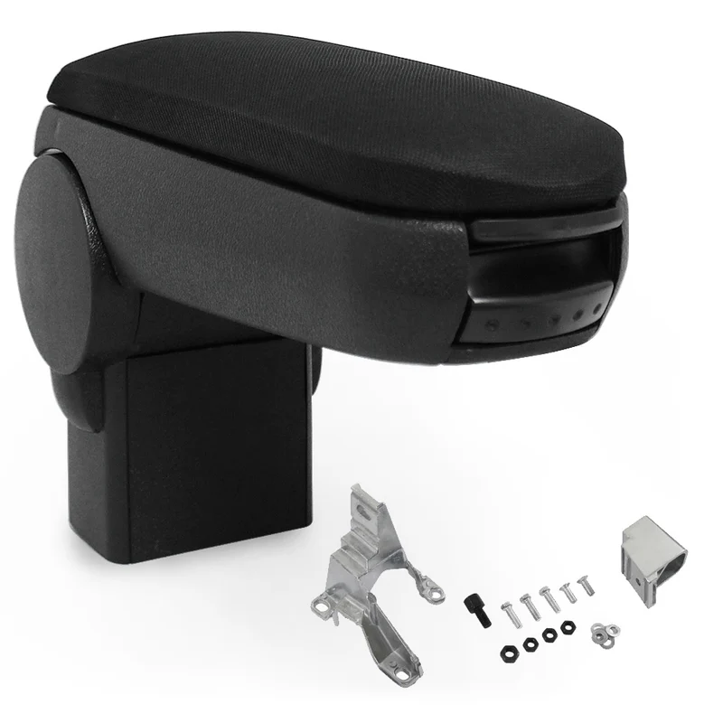 Mittelarmlehne VW Golf IV, Bora, Beetle Schwarz mit Staufach [pro.tec]