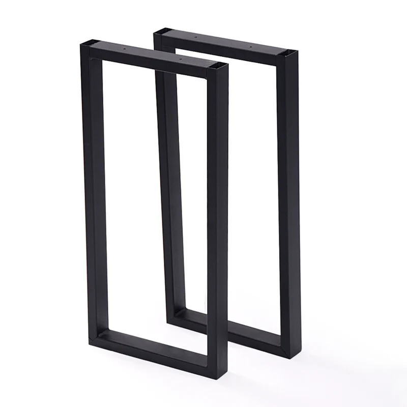 Tischgestell Møldrup 56x27cm Schwarz [en.casa]