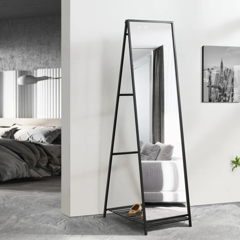 Standspiegel Ruffano 148,5 x 40 cm [en.casa]