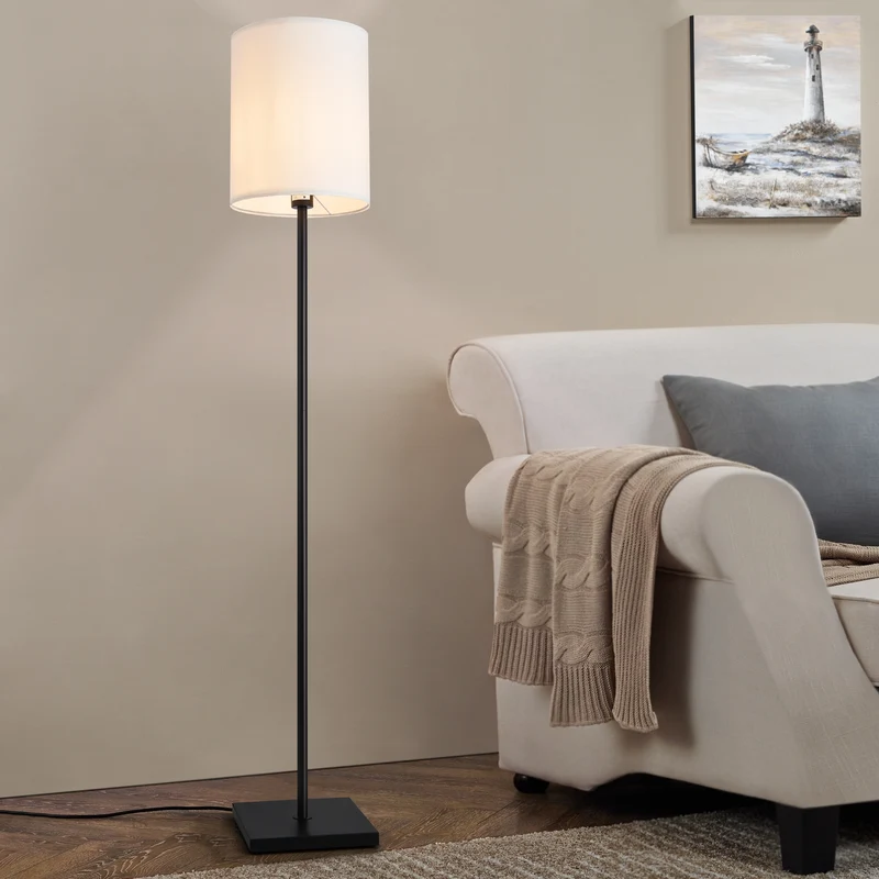 Stehleuchte Solna 158 cm Weiß [lux.pro]