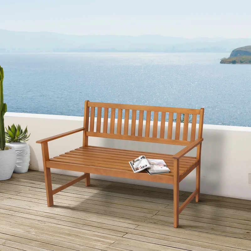 Gartenbank Canzano 120x58x90 cm [casa.pro]