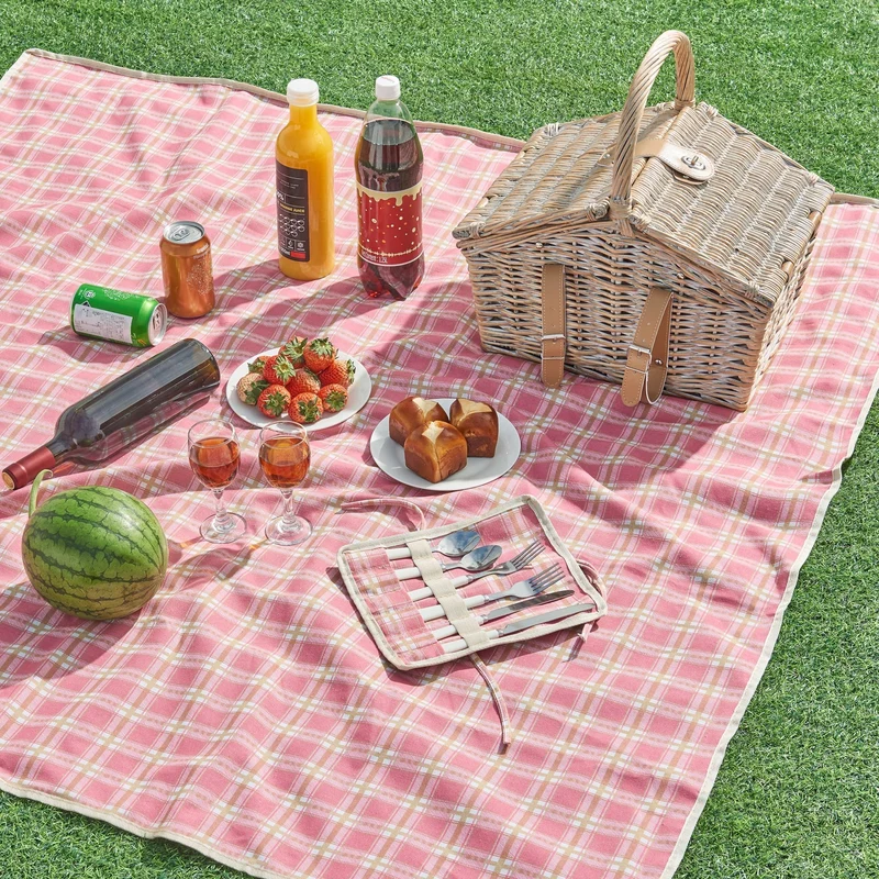 Picknickkorb Bucchianico für 2 Personen Komplettset [casa.pro]