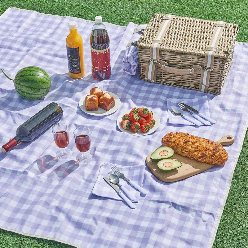 Picknickkorb Bisceglie für 2 Personen Komplettset [casa.pro]