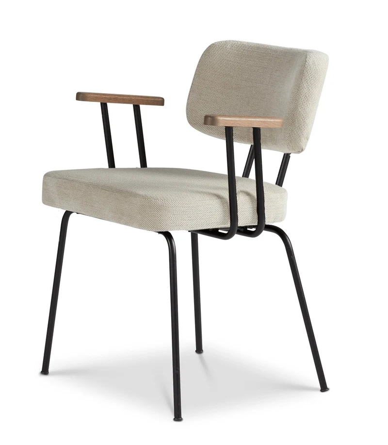Stuhl Ted mit Armlehne Natural - Portofino