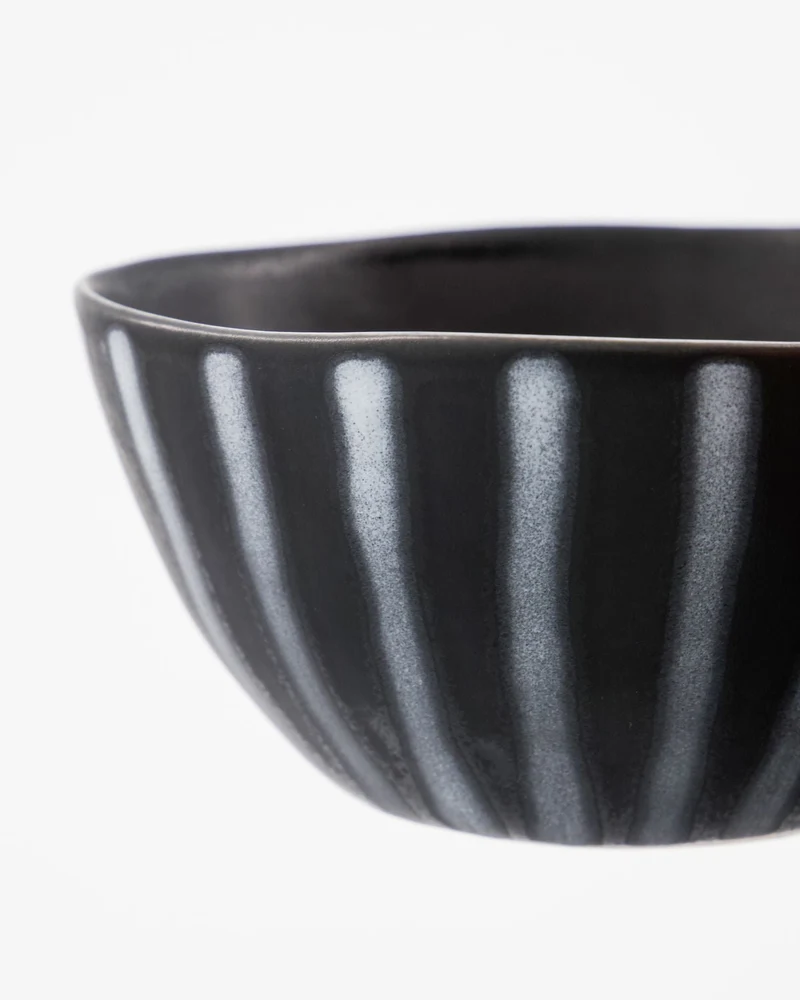 Schüssel, HDLine, Schwarz/Braun