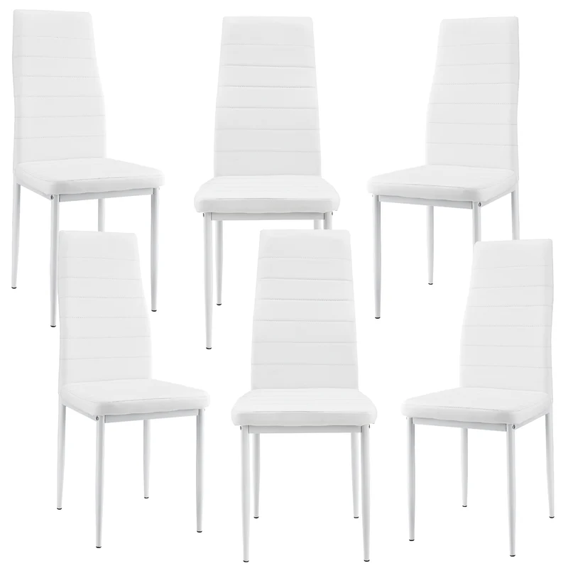 Esszimmerstuhl 6er Set Wohnzimmer Esszimmer en.casa