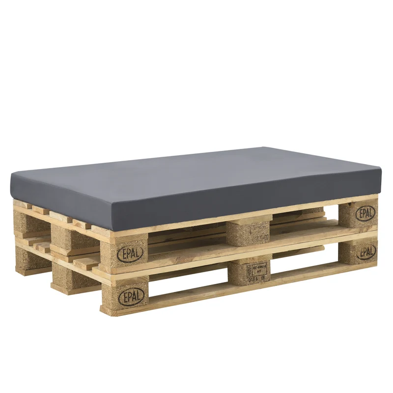 Palettenkissenbezug 120x80x10 cm Wasserabweisend neu.haus