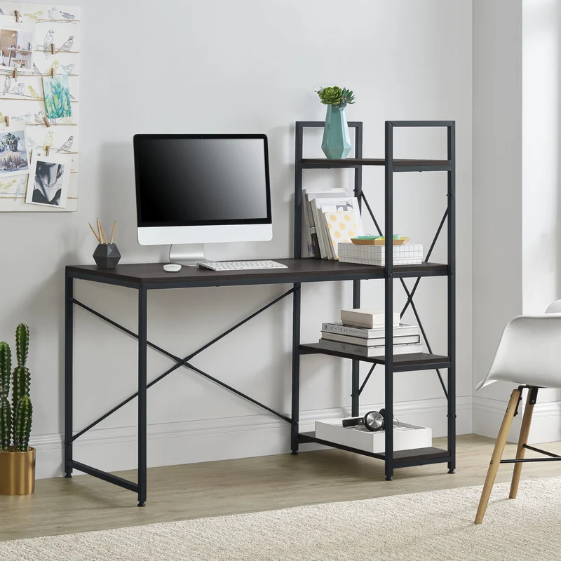 Schreibtisch Stavanger 120x60x122 cm [en.casa]