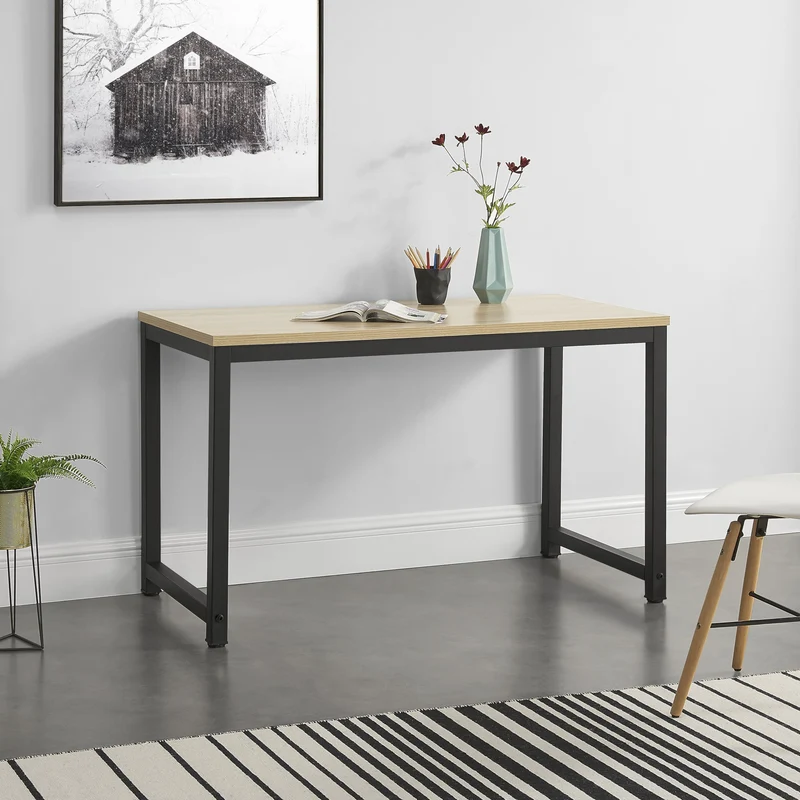 Schreibtisch Herning 75x120x60 cm Höhenverstellbar in versch. Farben en.casa