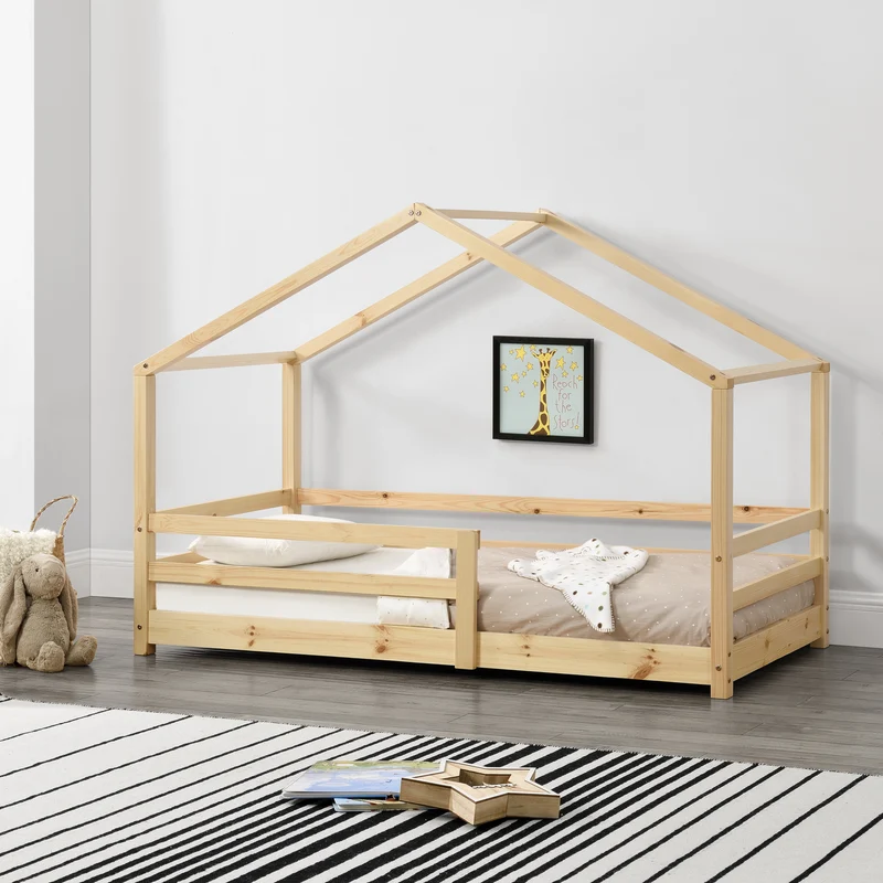 Kinderbett Knätten in versch. Farben und Größen [en.casa]