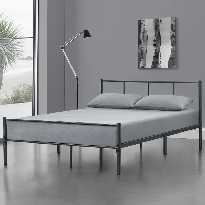 Metallbett Laos in versch. Farben und Größen en.casa