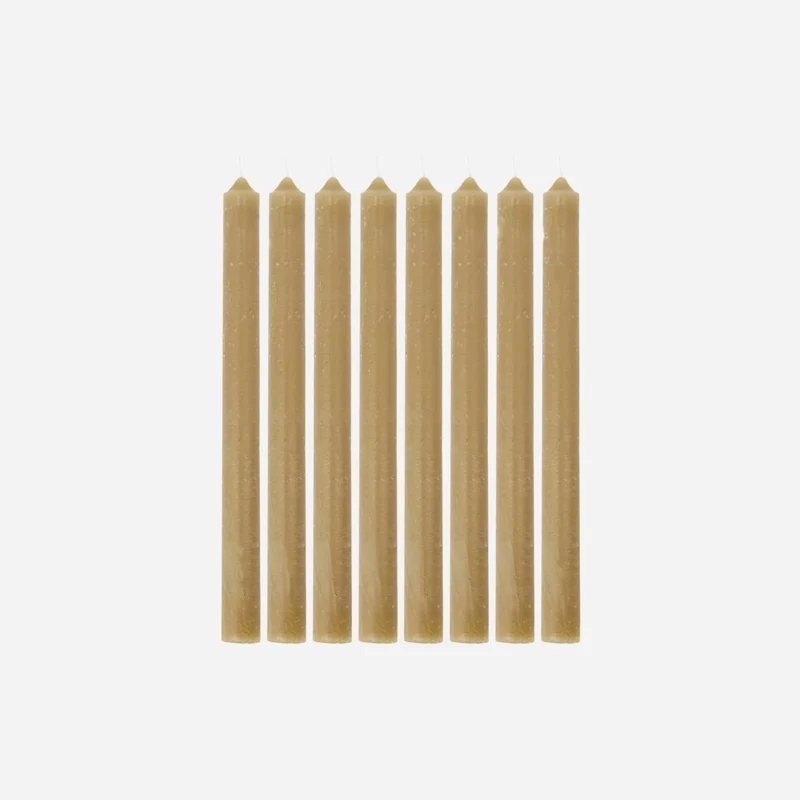 8er Stabkerzen, Rustic Wax Camel