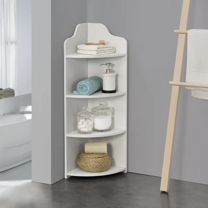 Eckregal Bjurholm 90x28x28 cm [en.casa]