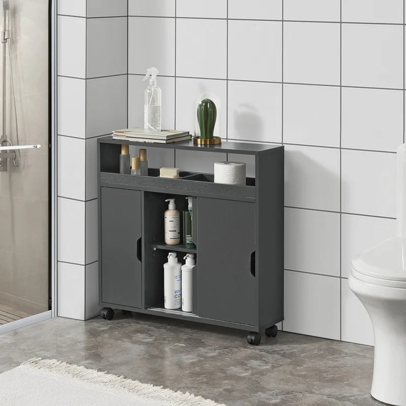 Badezimmerschrank Lumijoki 71x70x20cm in versch. Farben [en.casa]