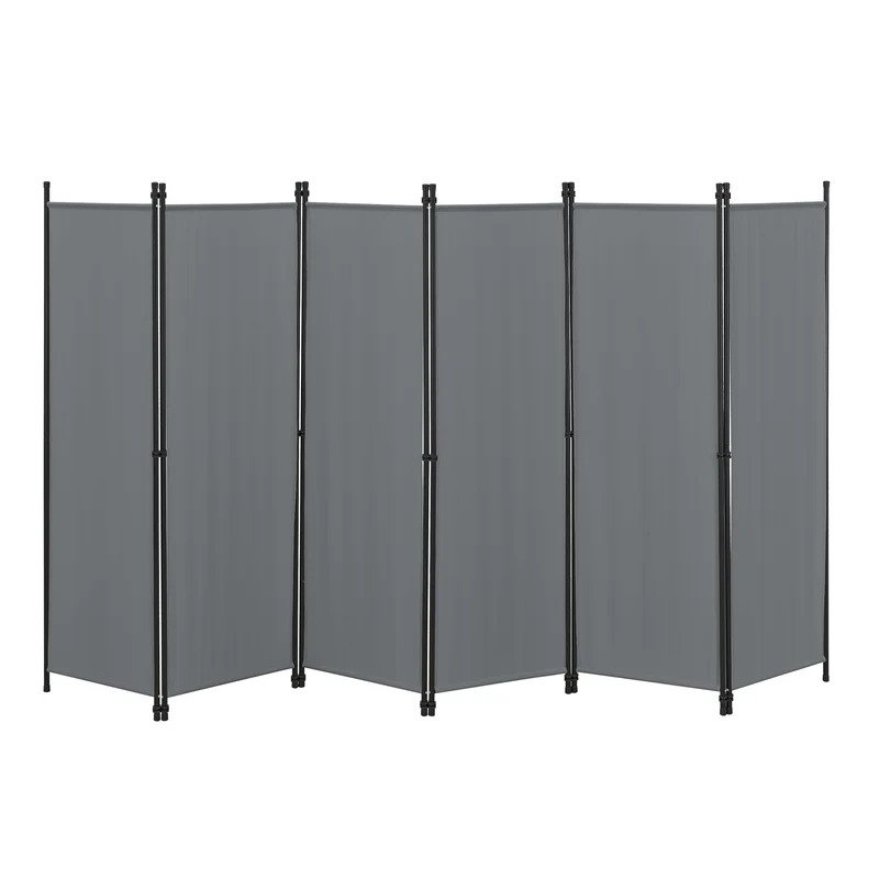 Raumteiler Huesca 6-teilig 300x171 cm versch Farben en.casa