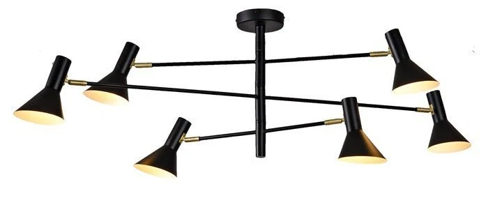 Deckenleuchte Izmir 3-arm Black
