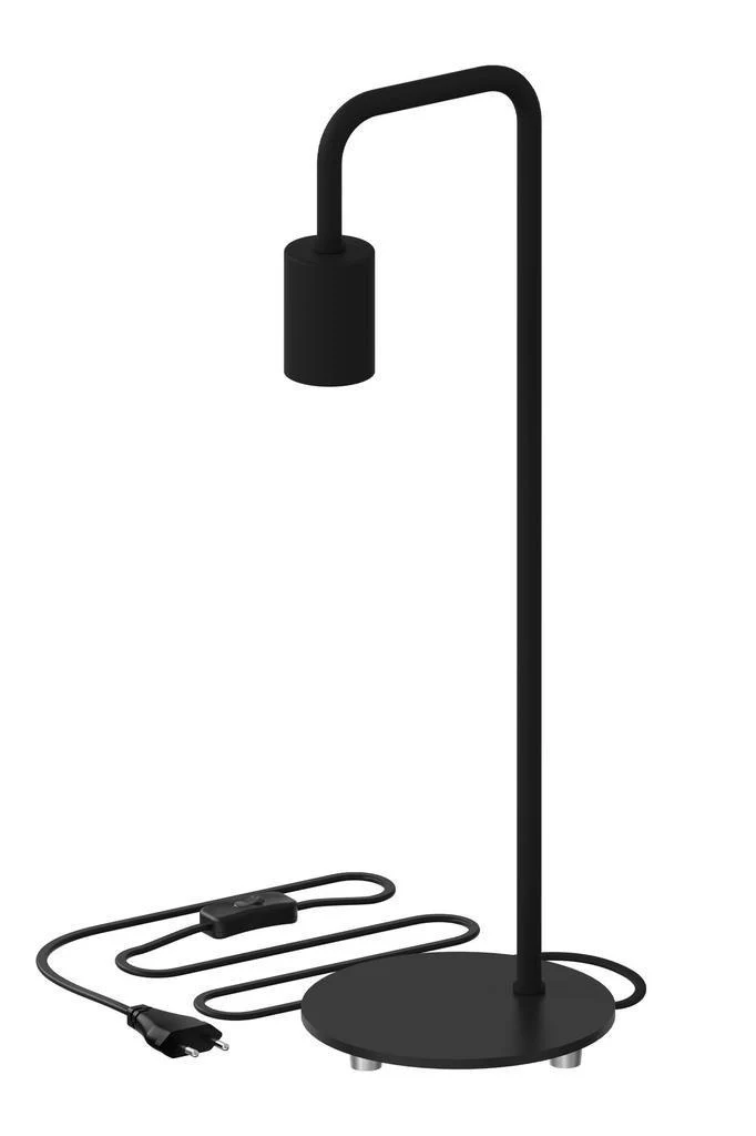 Calex U-Line Tischleuchte Schwarz E27