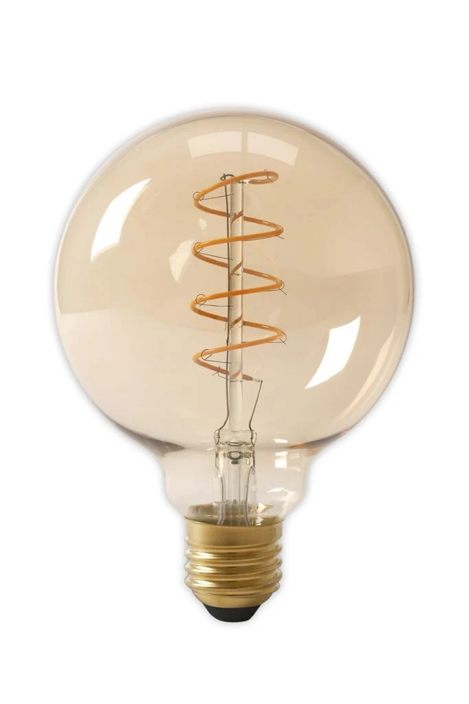 LED Twist Dimmbar Gold Flex Globe 200 Lmn