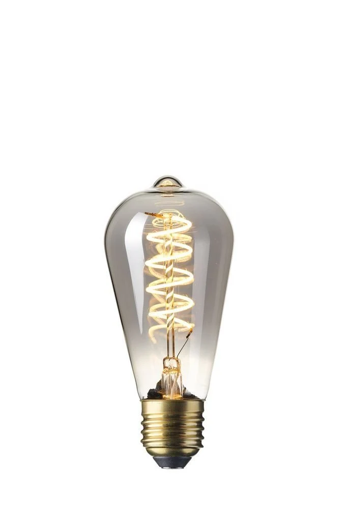 LED Dimmbar Titanium Rustik Lamp 136lm E27