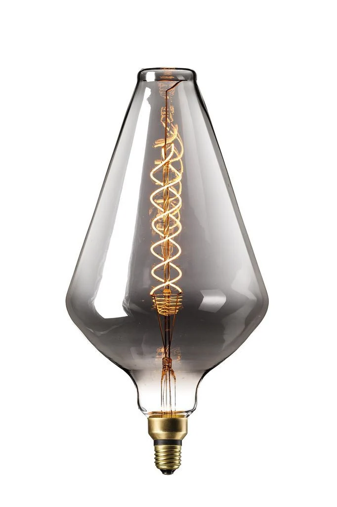 Vienna LED Lamp E27 XXL Titanium