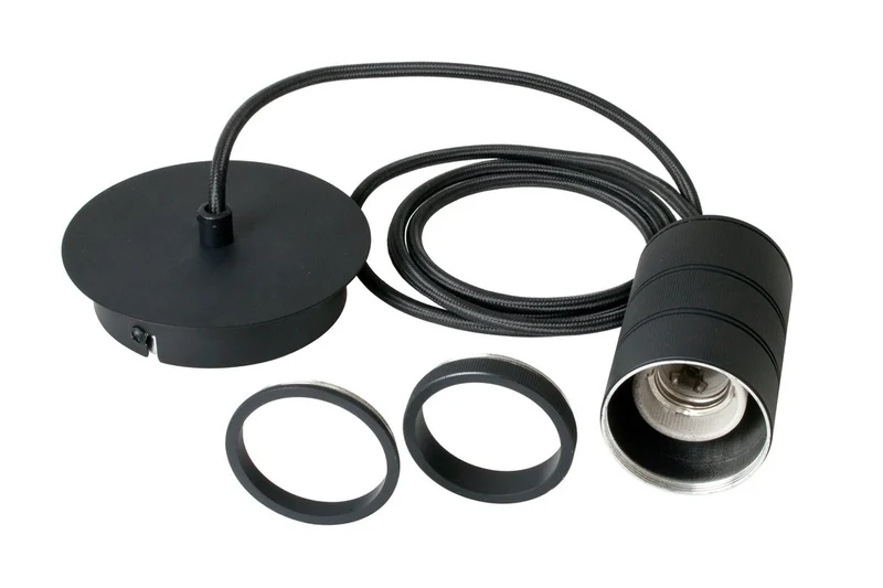 Calex Retro Pendel 1x E27 Schwarz
