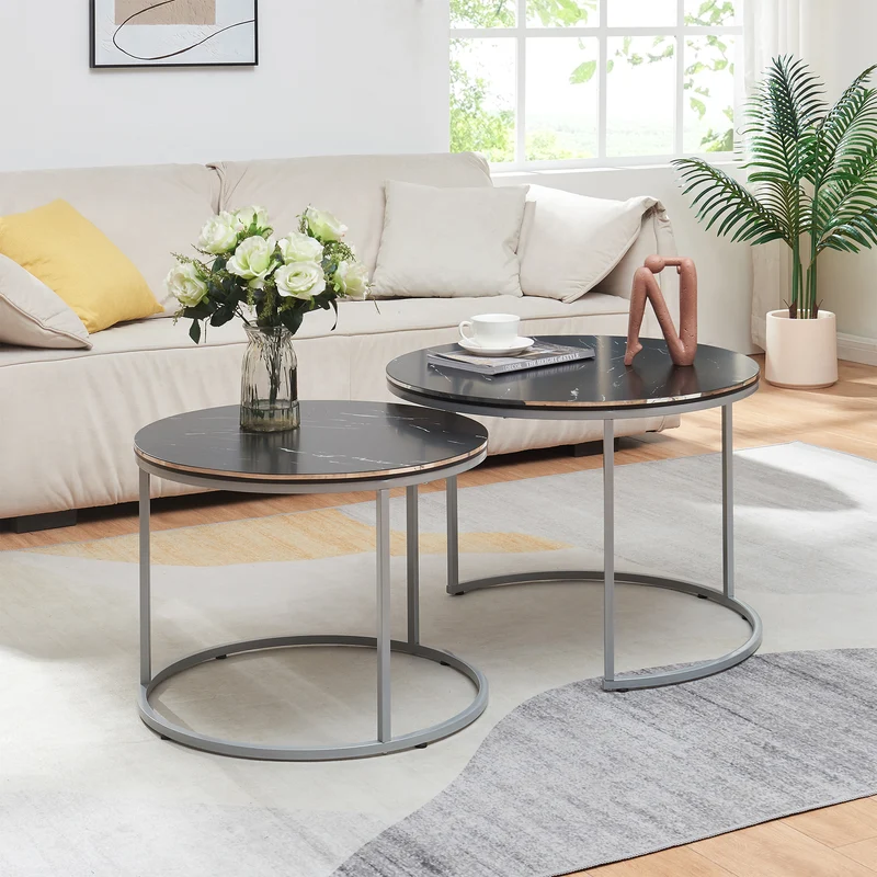 Couchtischset Skagen im 2er Set in versch. Farben [en.casa]
