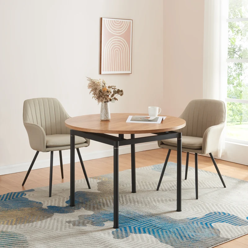 Esstisch Hemnes Eiche-Optik in versch. Größen [en.casa]