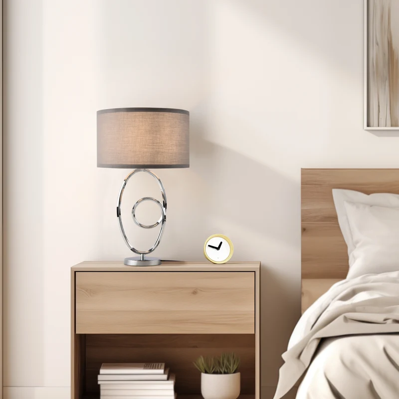 Tischleuchte Torquay Grau [lux.pro]