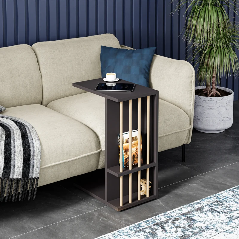 Beistelltisch Siikainen 65x44x29 cm [en.casa]