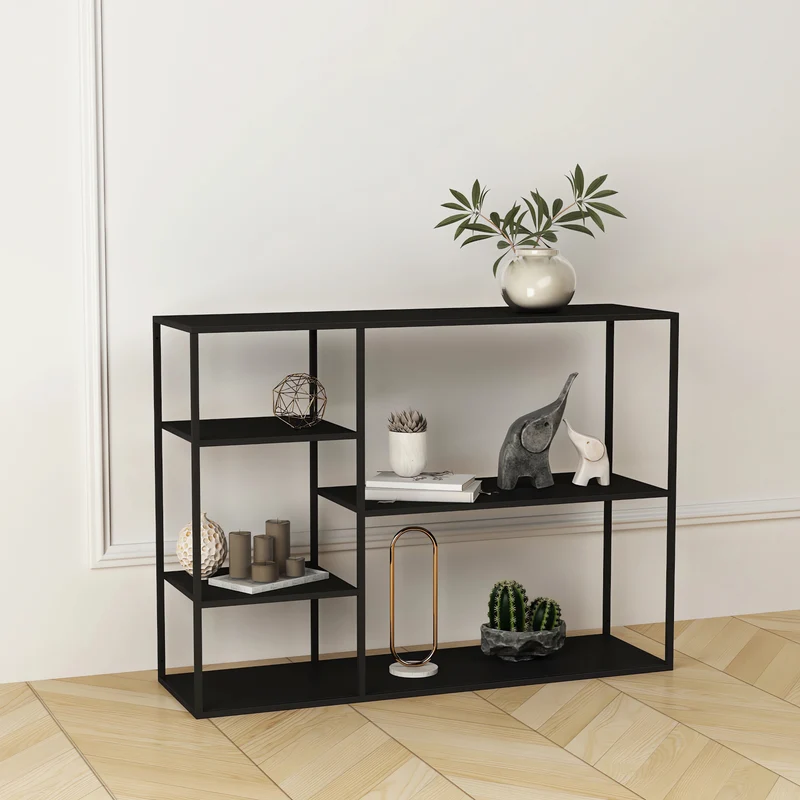 Standregal Isojoki 120x35x87,5 cm Metall [en.casa]