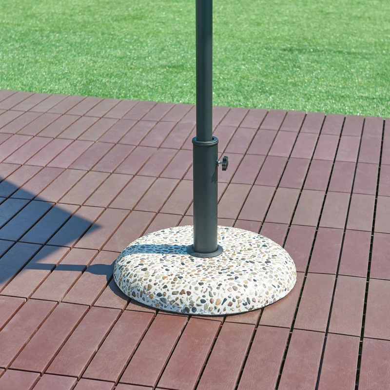 Sonnenschirmständer Bitritto Beton Ø45x6 cm [casa.pro]
