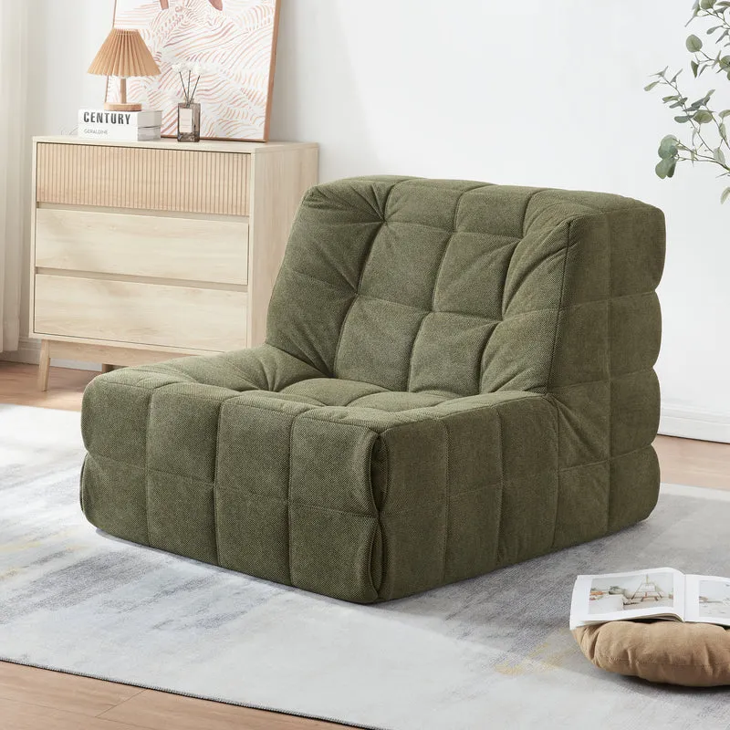 Bodensessel Koskyvn 75x90x100 cm Textil [en.casa]