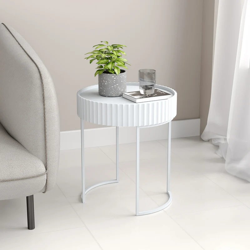 Beistelltisch Rill 46xØ40 cm [en.casa]