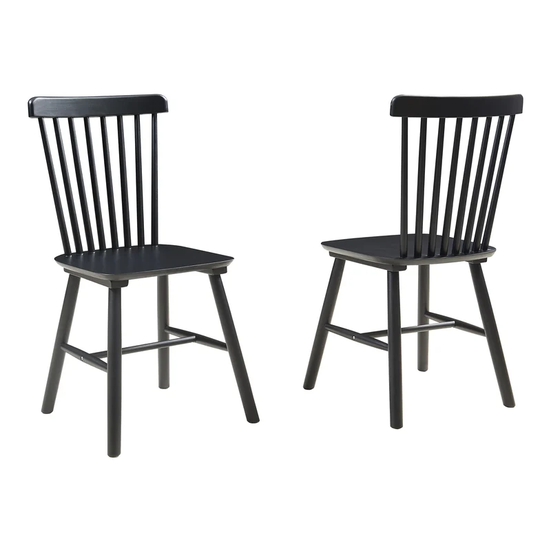 Esszimmerstuhl Karmoy 2er Set Holz [en.casa]