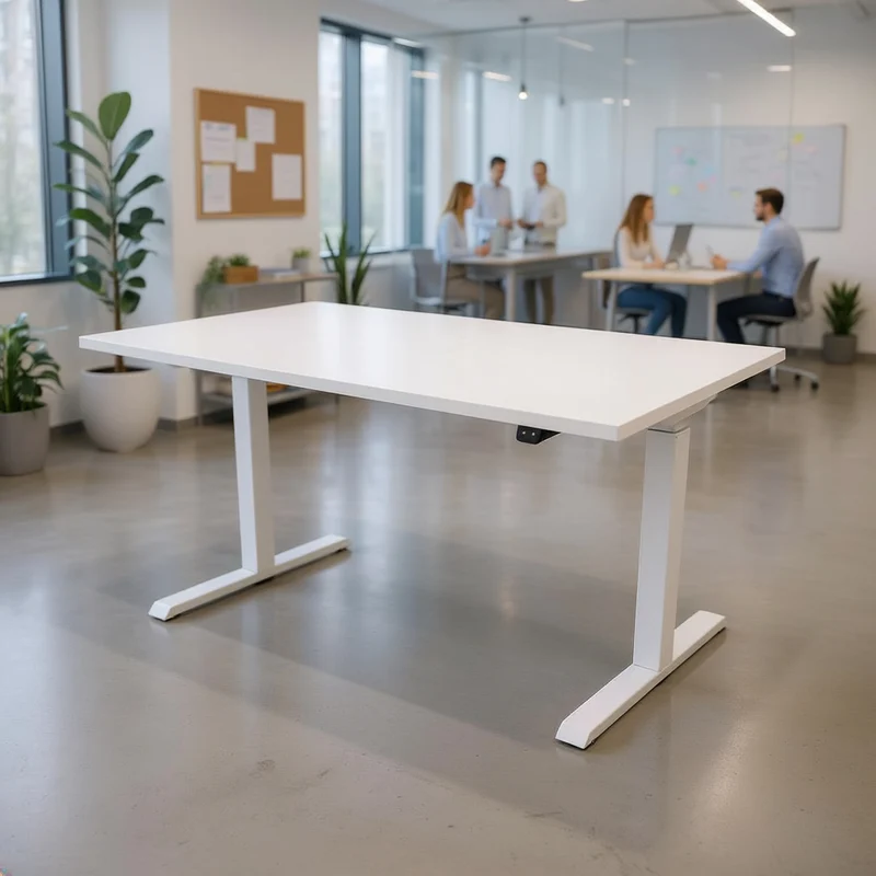 Höhenverstellbarer Schreibtisch UP 160 – Elektrisch | 160 × 80 cm | Made in Germany