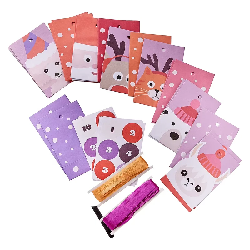 SURPRISE Adventskalender-Set Weihnachtstiere