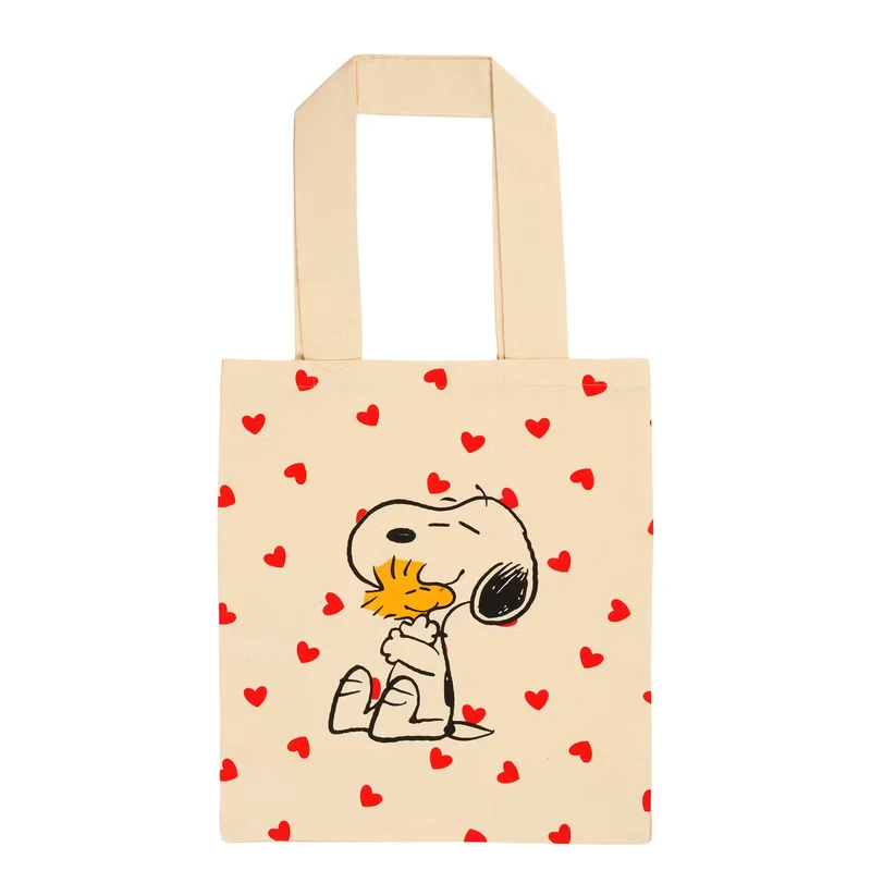 PEANUTS Tragetasche Herzchen