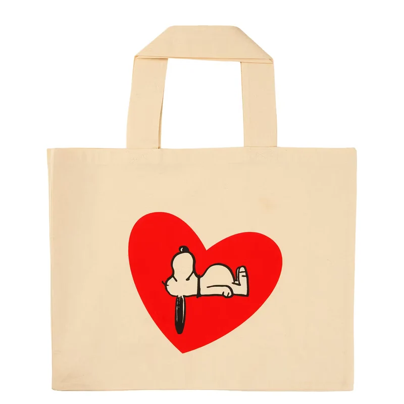PEANUTS Tragetasche Herz