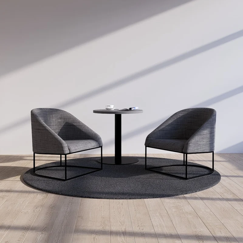 Bürolounge-Set SMALL – Sofa & Tisch | Kompakter Empfangsbereich