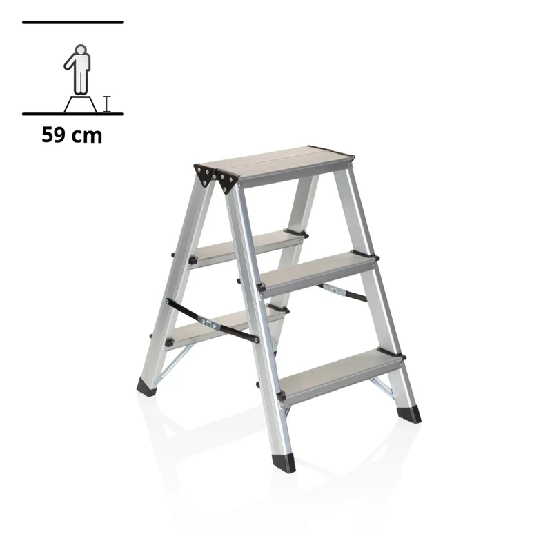 SOLID | 3 Stufen - Klappleiter