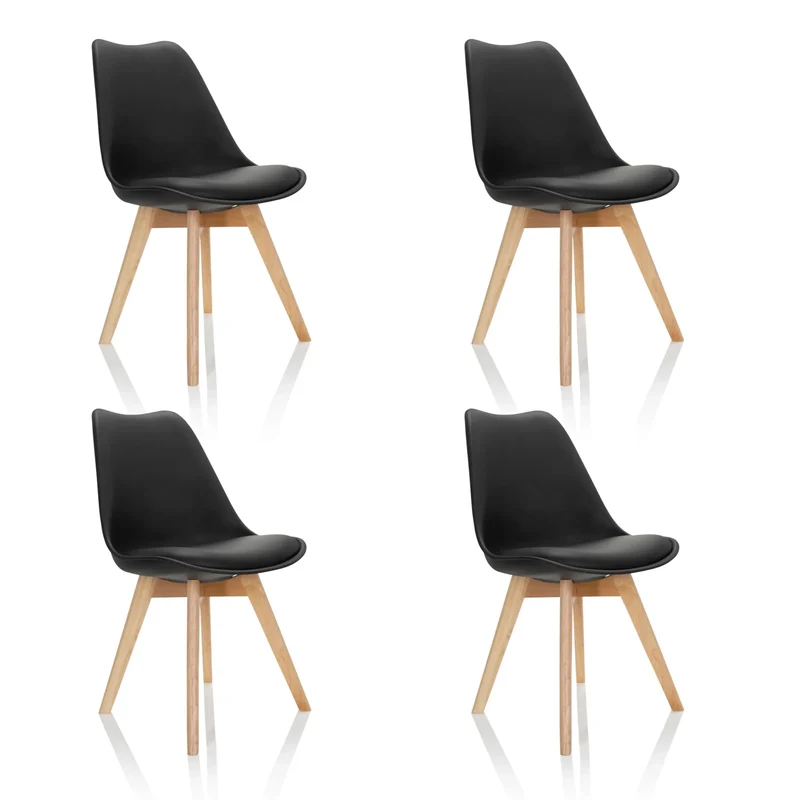 SCANDI 4 | 4er Pack - Schalenstuhl