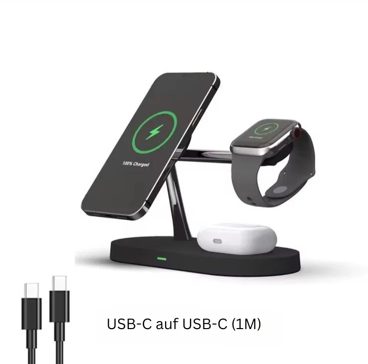3 in 1 Wireless Ladestation