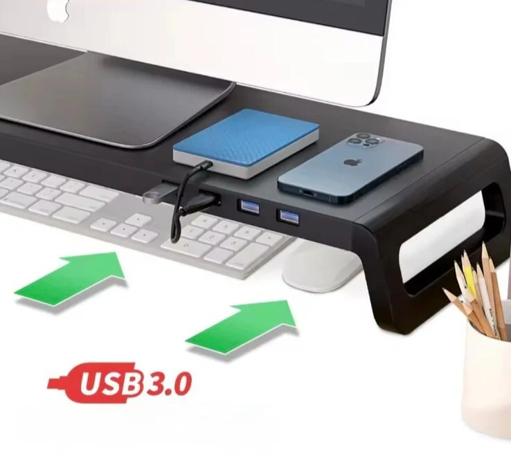 Monitorständer mit USB-Docking