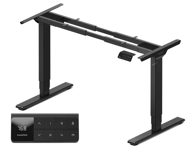 Maidesite T2 Plus Elektrisch Höhenverstellbarer Schreibtisch mit zwei Motoren