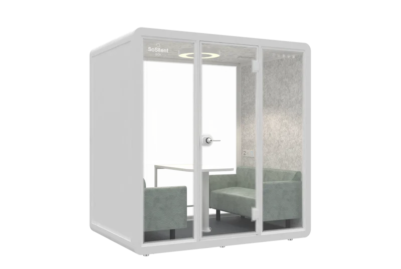 Classic L1³ - Meetingbox für 4 Personen **Lagerware inkl. Innenausstattung**