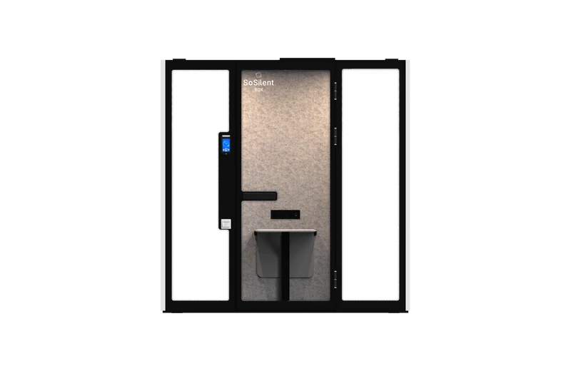 Urban L2³ barrierefrei – DIN-18040-konforme Meetingbox für 4-5 Personen
