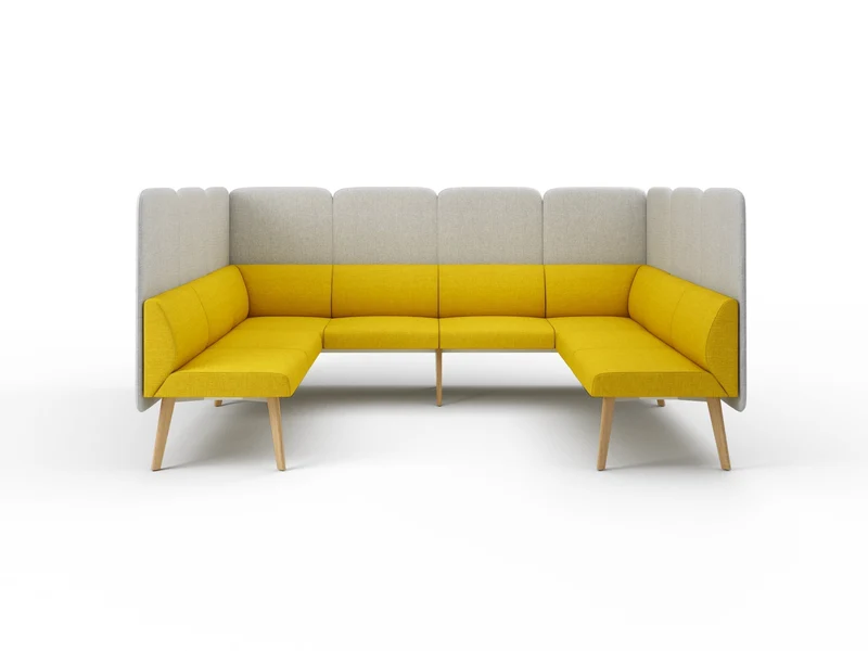 CLOUD Highback Sofa Lounge Cube L2 für 6 Personen