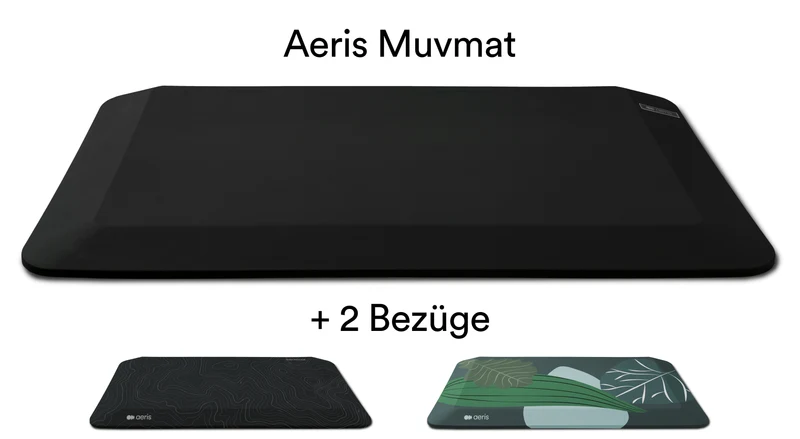 Aeris Muvmat schwarz Combi Pure Black, Jungle